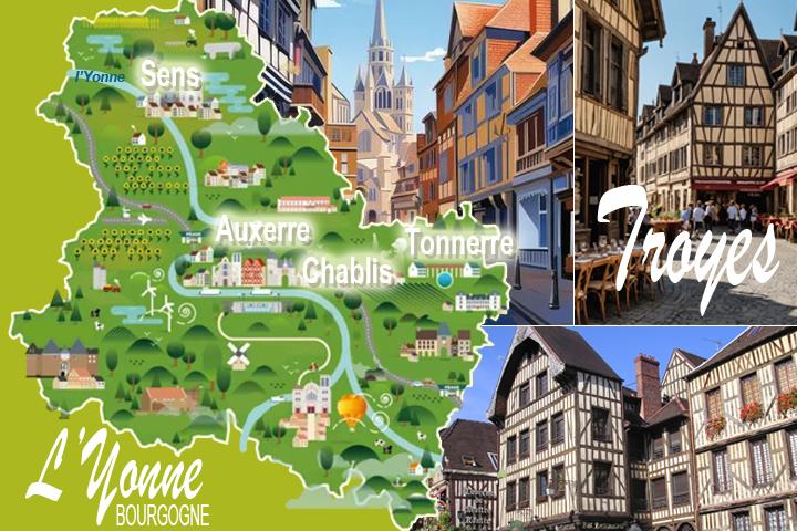 Entre Troyes et l'Yonne